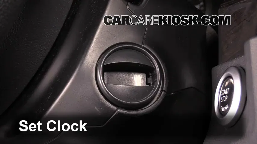 2010 BMW 528i 3.0L 6 Cyl. Clock
